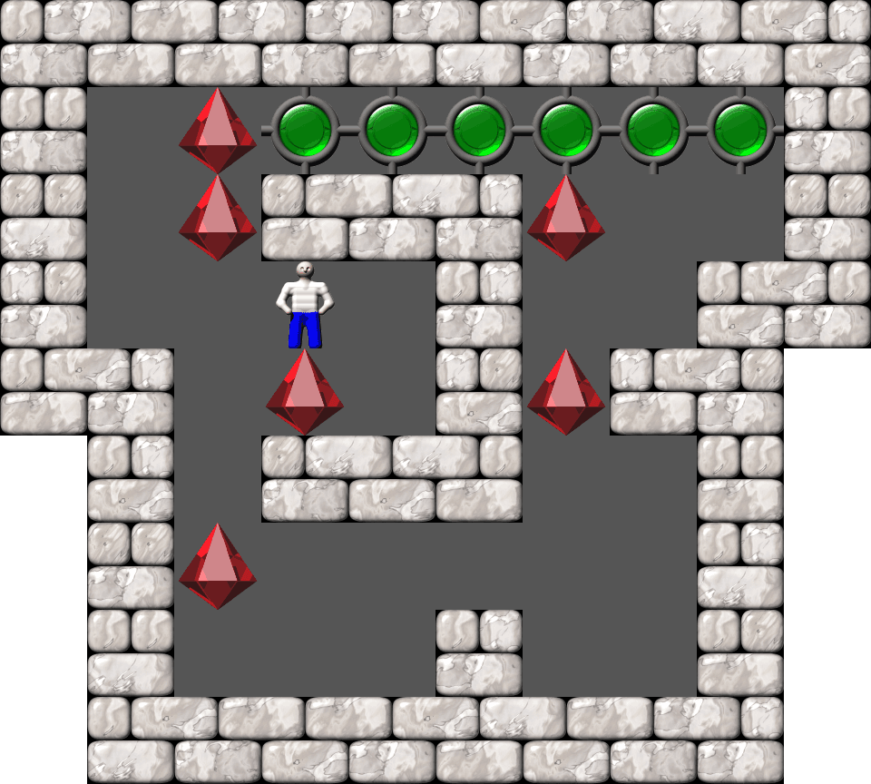 Sokoban Mass Remodel level 1460